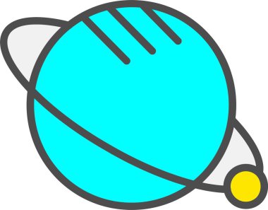 Palnet Vektör Simgesi Tasarımı