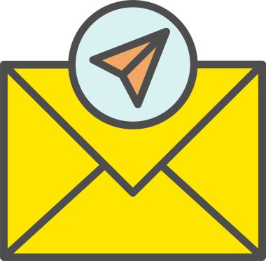 Send Mail Vector Icon Design