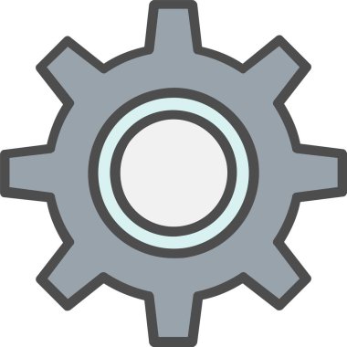 Cog Vector Icon Design