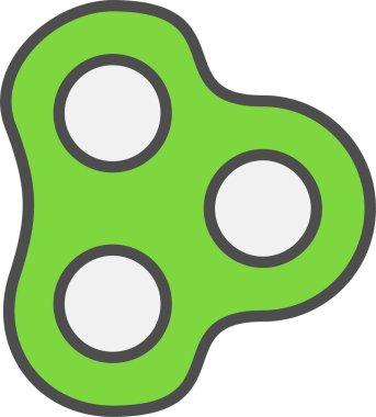 Hücreler Vektör Simgesi Tasarımı