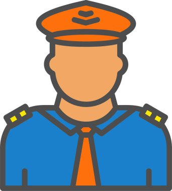 Pilot Vector Icon Design