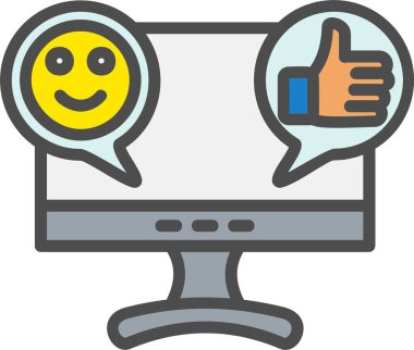 Reaction Vector Icon Design