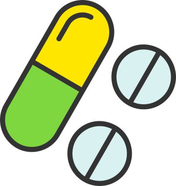 Pill Vector Icon Design