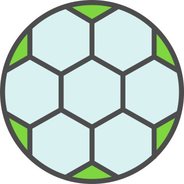 Futbol Vektörü Simgesi Tasarımı