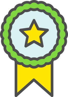 Award Vector Icon Design