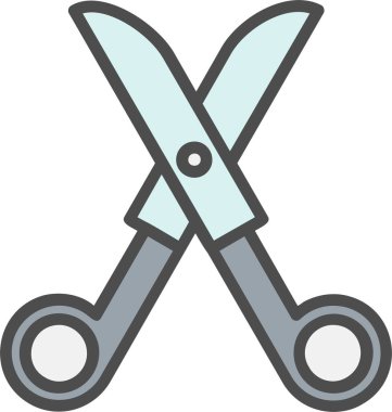 Shears Vector Icon Design