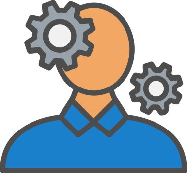 Hallucination Vector Icon Design