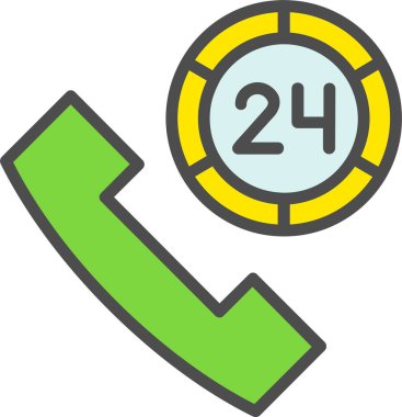 Phone Call Vector Icon Design