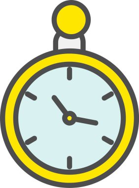 Saat vektör simge tasarımı