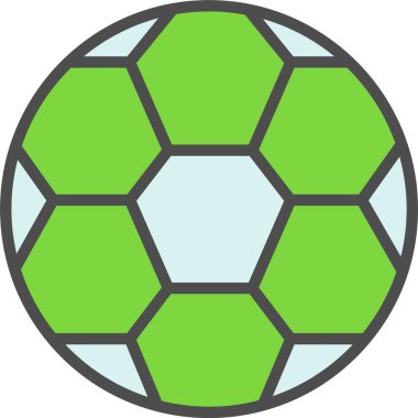 Futbol Vektörü Simgesi Tasarımı