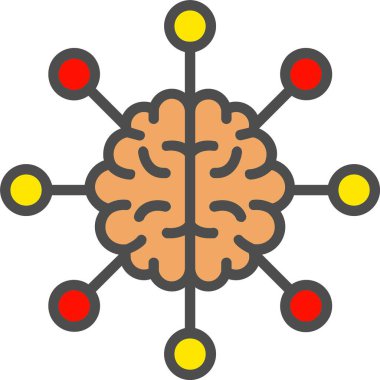 Brain Vector Icon Design