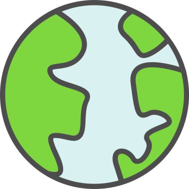 Merkür Vektör Simgesi Tasarımı