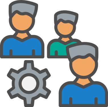 Team Vector Icon Design