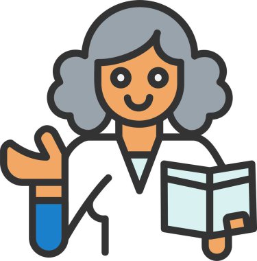 teacher Vector Icon Design