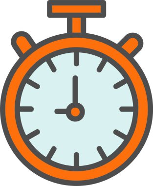 Watch vektör simgesi tasarım durdurmak