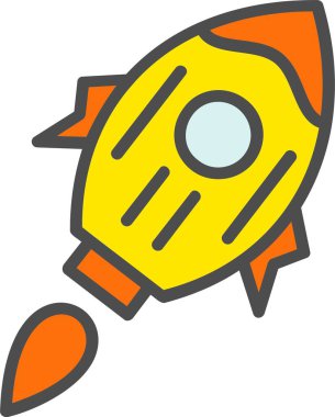 Rocket Vector Icon Design