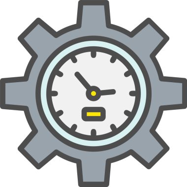 Time Management Vector Icon Design