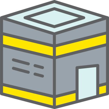 Kabe Vektörü Simgesi Tasarımı