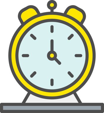 Çalar saat vektör simgesi tasarım