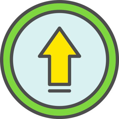 Ok vektör simgesi tasarım