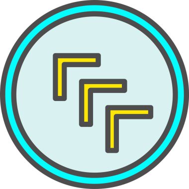 Çapraz Oklar Vektör Simgesi Tasarımı