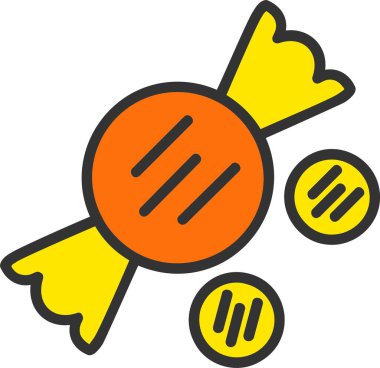 Candy Vector Icon Design
