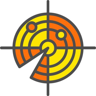 Radar Vector Icon Design