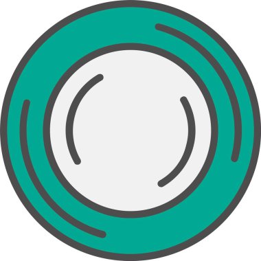 Plate Vector Icon Design