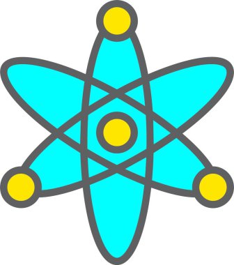 Atom Vector Icon Design
