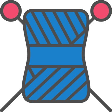 Yarn Vector Icon Design