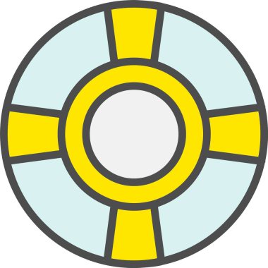 Lifesaver Vector Icon Design