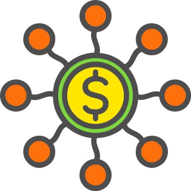 Crowdfunding Vector Icon Design