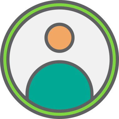 Kullanıcı vektör simgesi tasarım