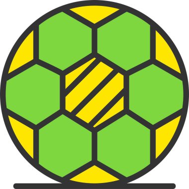 Futbol Vektörü Simgesi Tasarımı