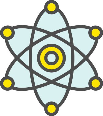 Atom Vector Icon Design
