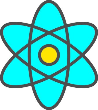 Atom Vector Icon Design
