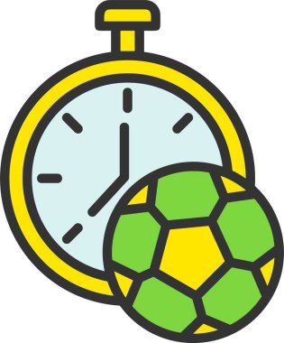 Stopwatch Vector Icon Design
