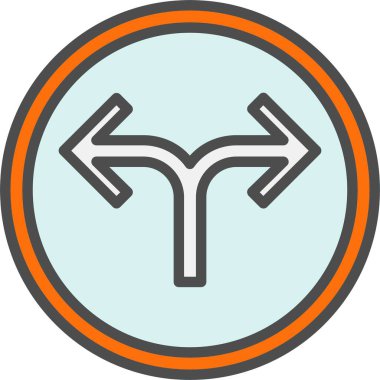 Alternatif Ok Vektörü Simgesi Tasarımı