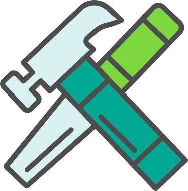 Chisel Vector Icon Design