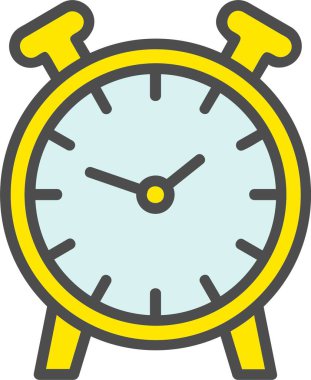 Çalar saat vektör simgesi tasarım