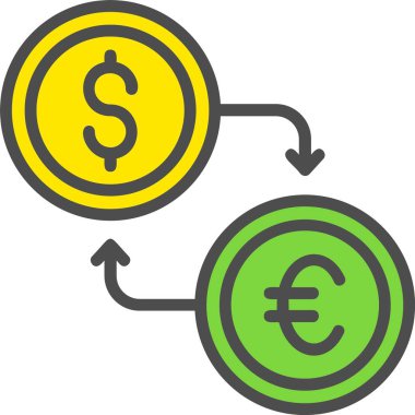 Exchange Vector Icon Design