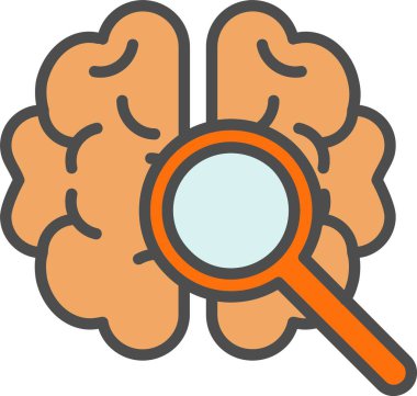 Derin Öğrenme Vektörü Simgesi Tasarımı