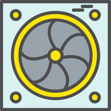 Cooling Vector Icon Design