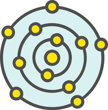 Solar System Vector Icon Design