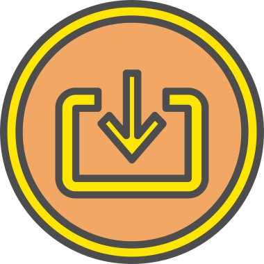 Ok Vektörü Simgesi Tasarımı İndir