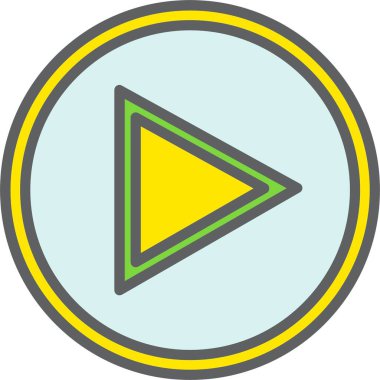 Düğme vektör simgesi tasarım oyna