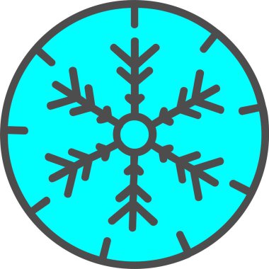 Klima vektör simgesi tasarımı