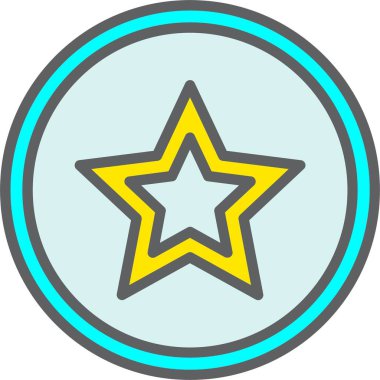 Starred Vector Icon Design