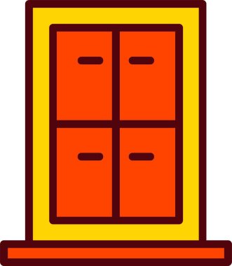 Window Vector Icon Design
