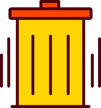 Depo gözü vektör simgesi tasarım geri dönüşüm